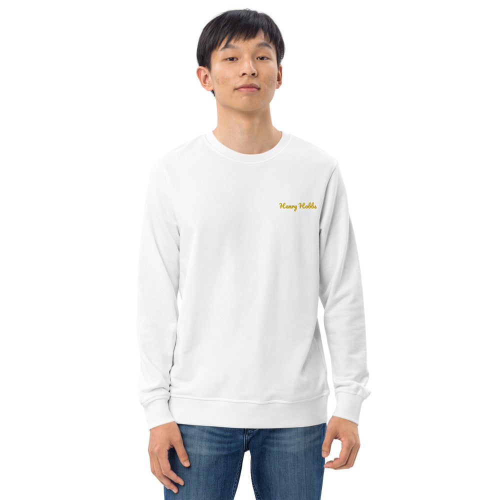 Bio-Pullover Stick Logo