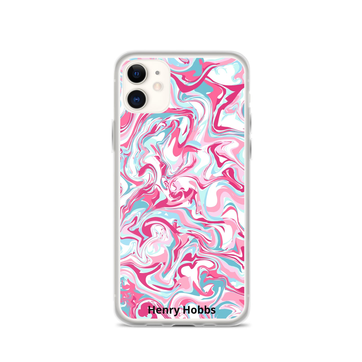 iPhone-Hülle Pink Waves