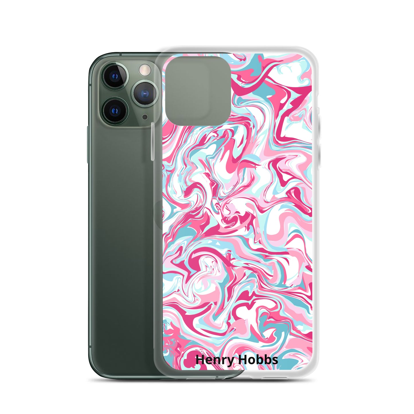 iPhone-Hülle Pink Waves