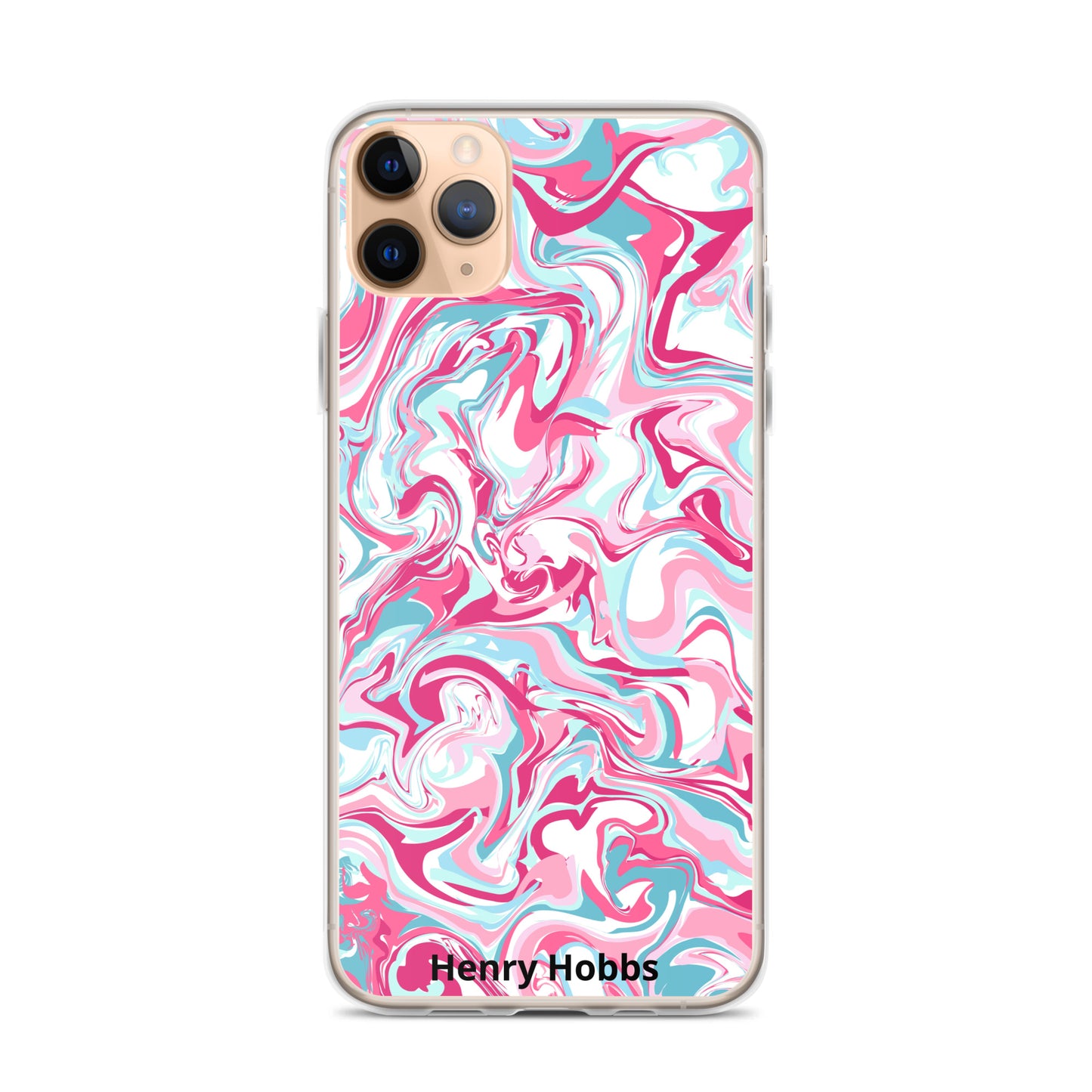 iPhone-Hülle Pink Waves
