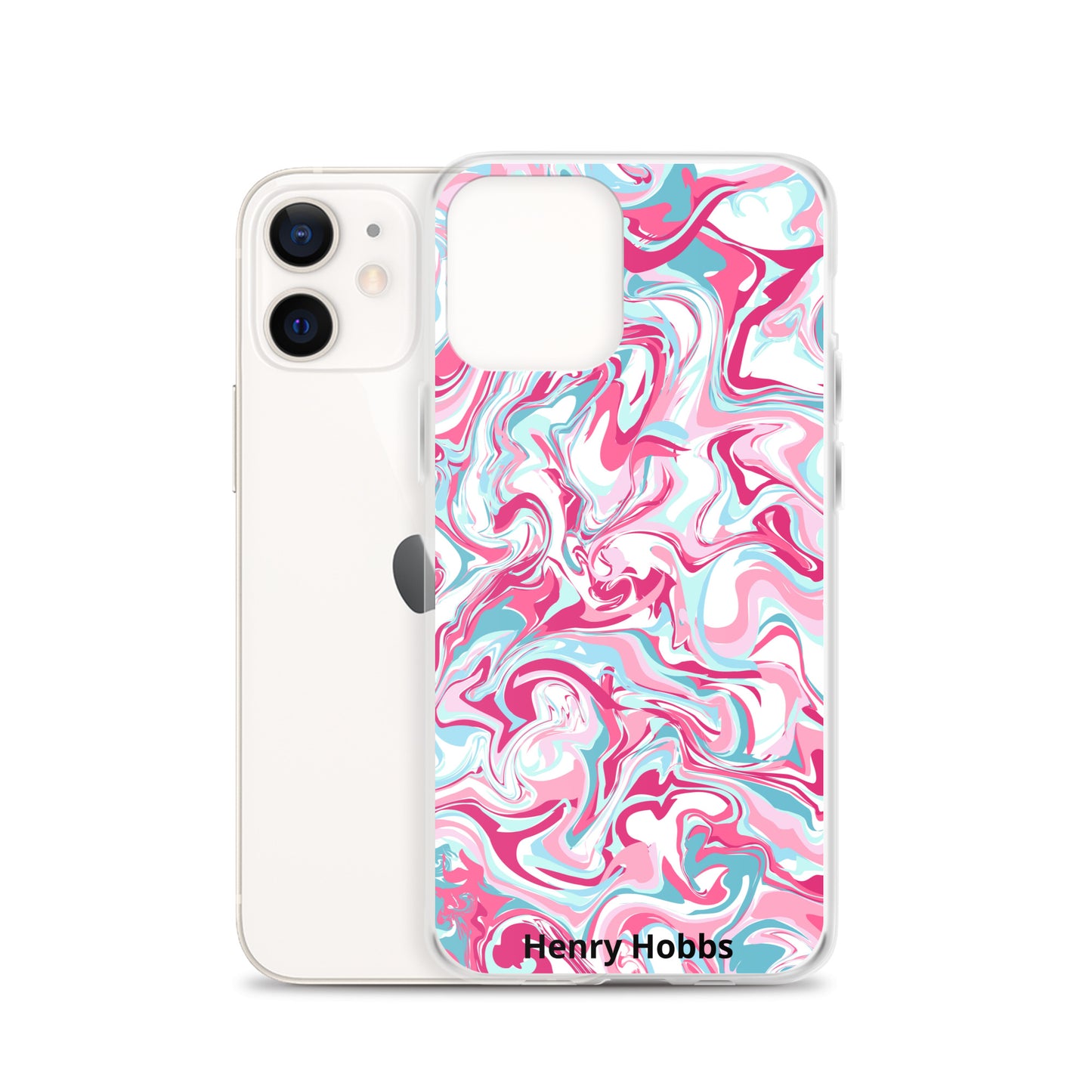 iPhone-Hülle Pink Waves