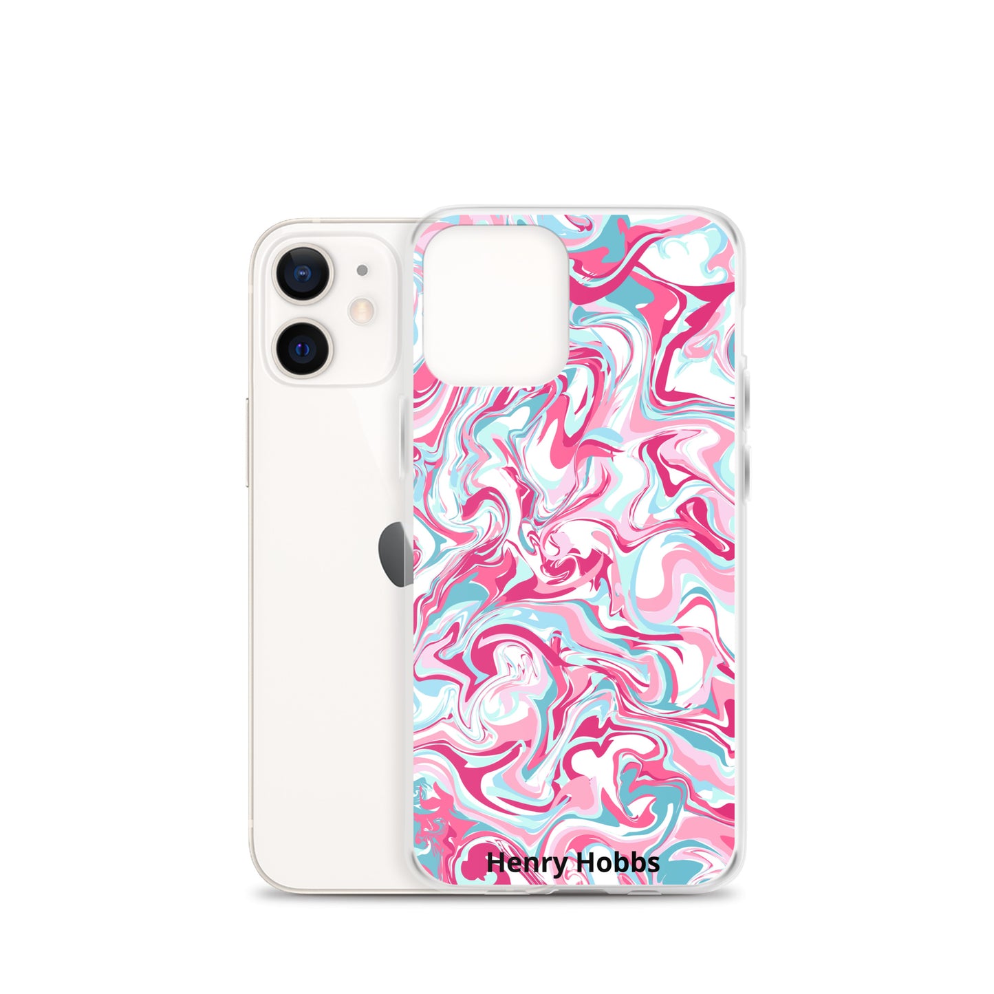 iPhone-Hülle Pink Waves