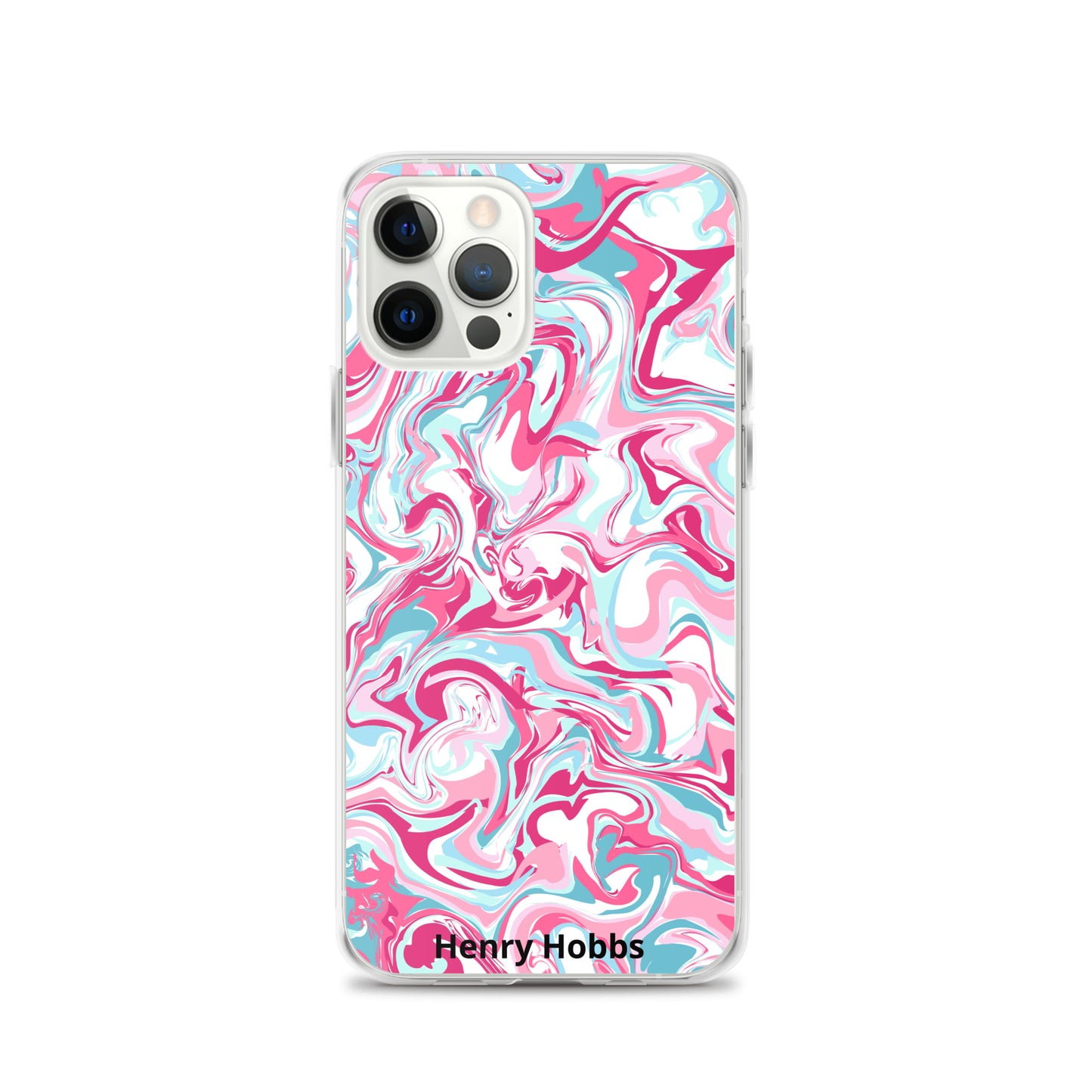 iPhone-Hülle Pink Waves