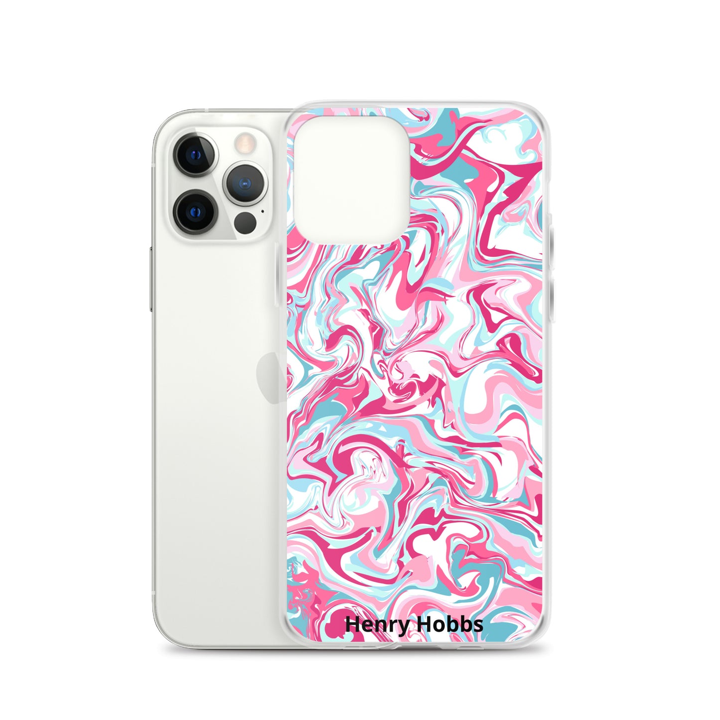 iPhone-Hülle Pink Waves
