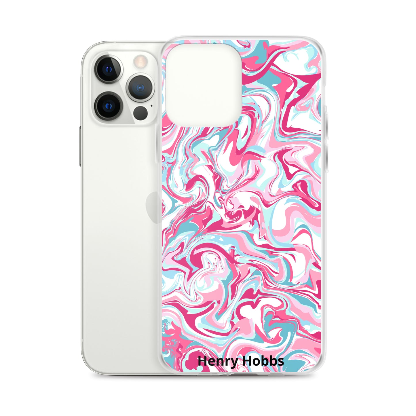 iPhone-Hülle Pink Waves