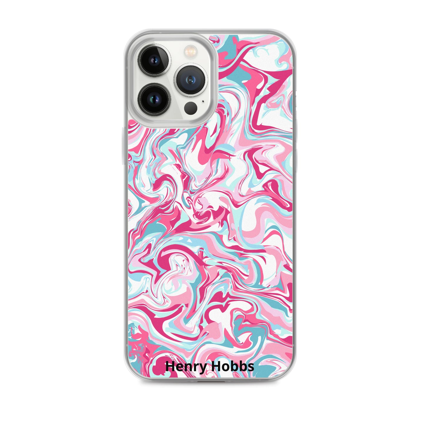 iPhone-Hülle Pink Waves