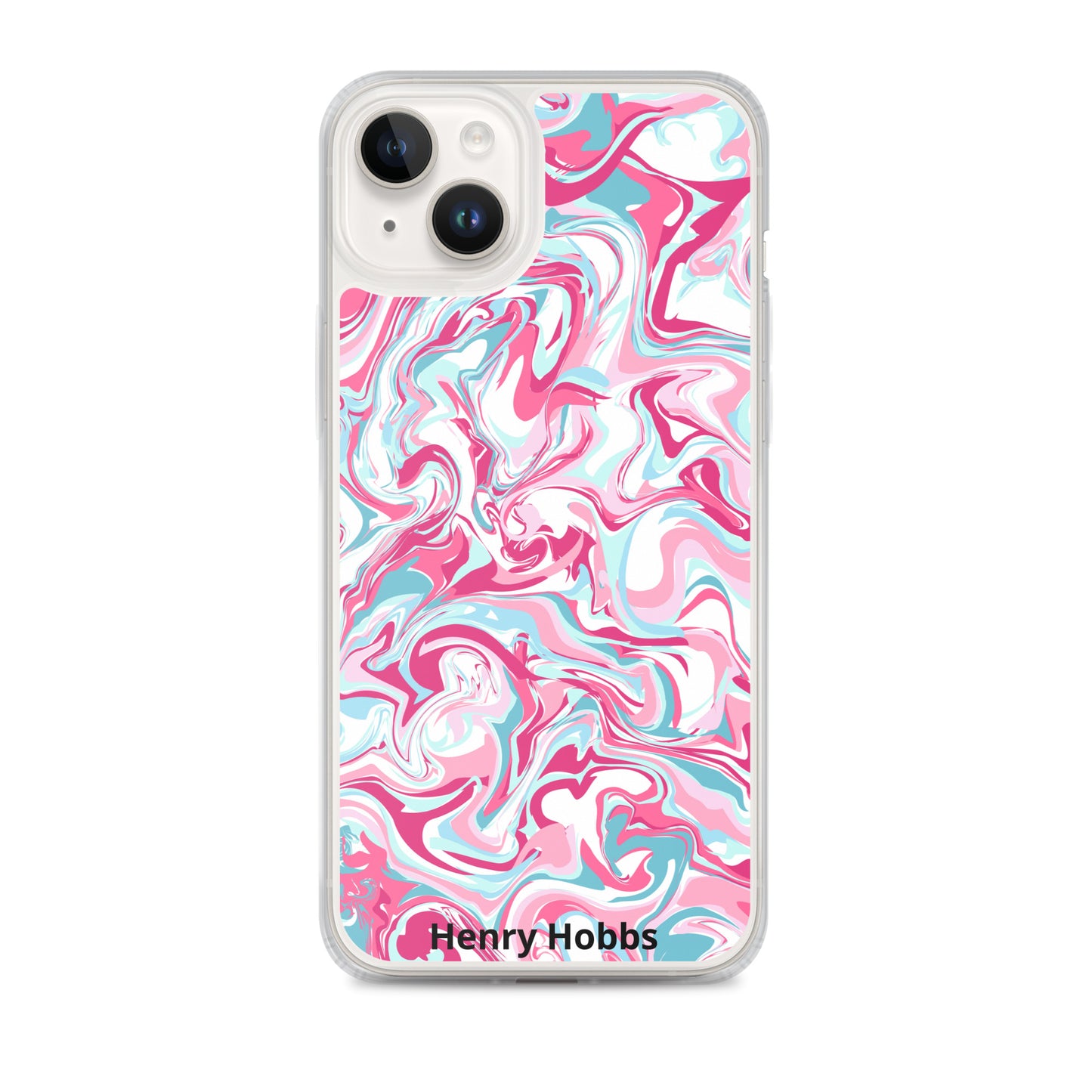 iPhone-Hülle Pink Waves