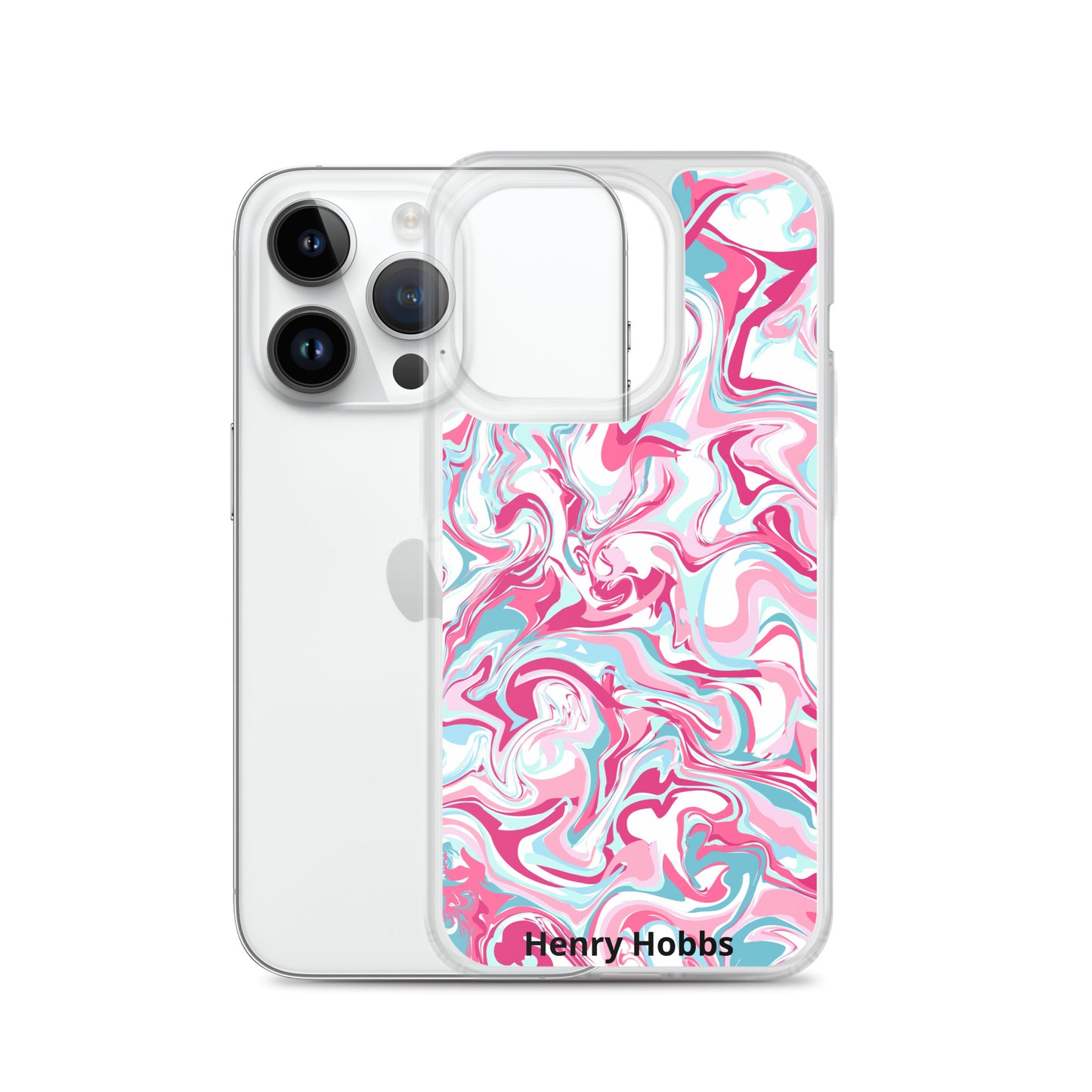 iPhone-Hülle Pink Waves