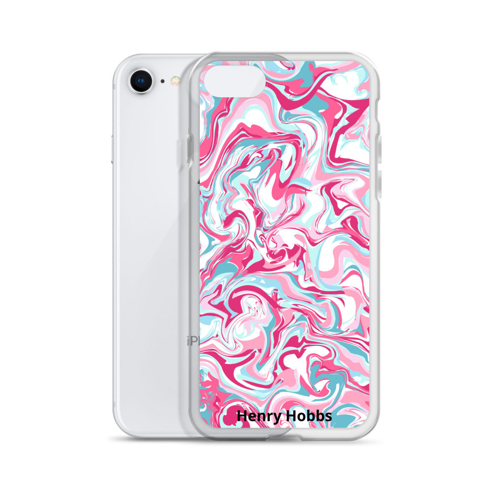 iPhone-Hülle Pink Waves