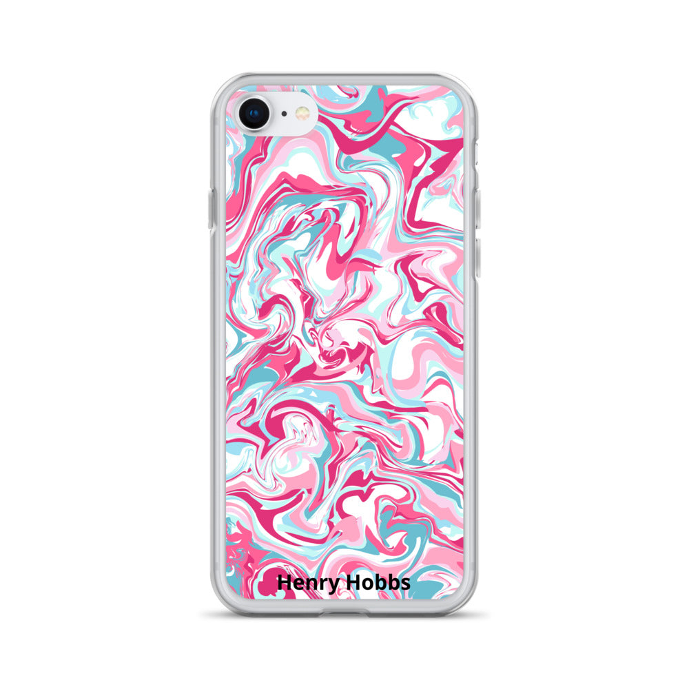 iPhone-Hülle Pink Waves
