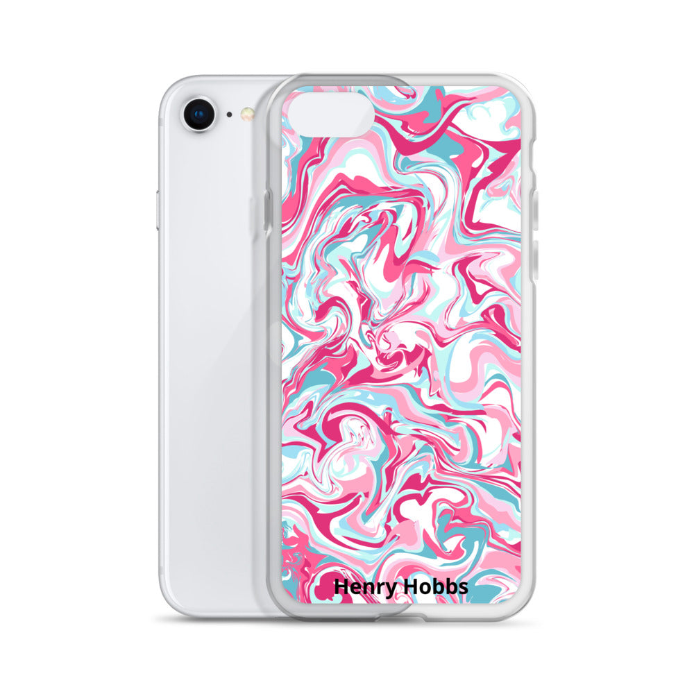 iPhone-Hülle Pink Waves