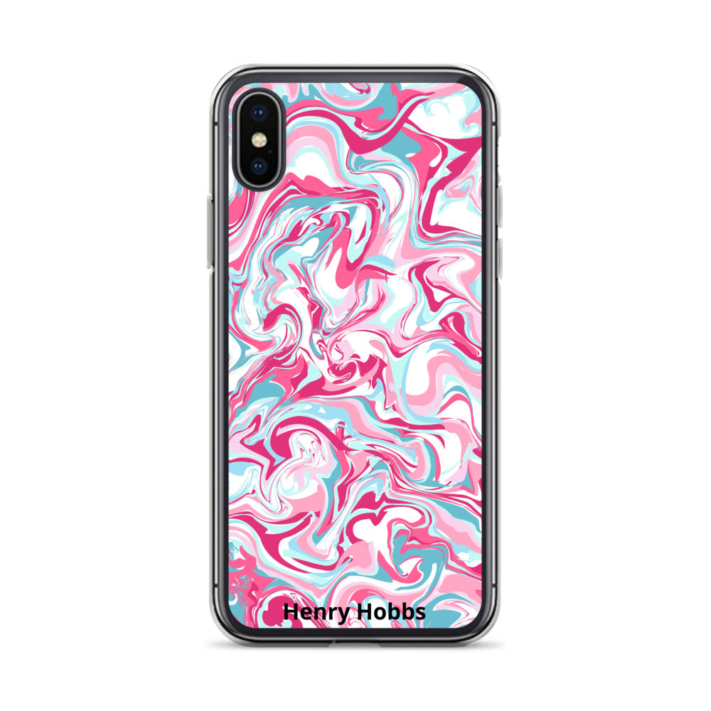 iPhone-Hülle Pink Waves