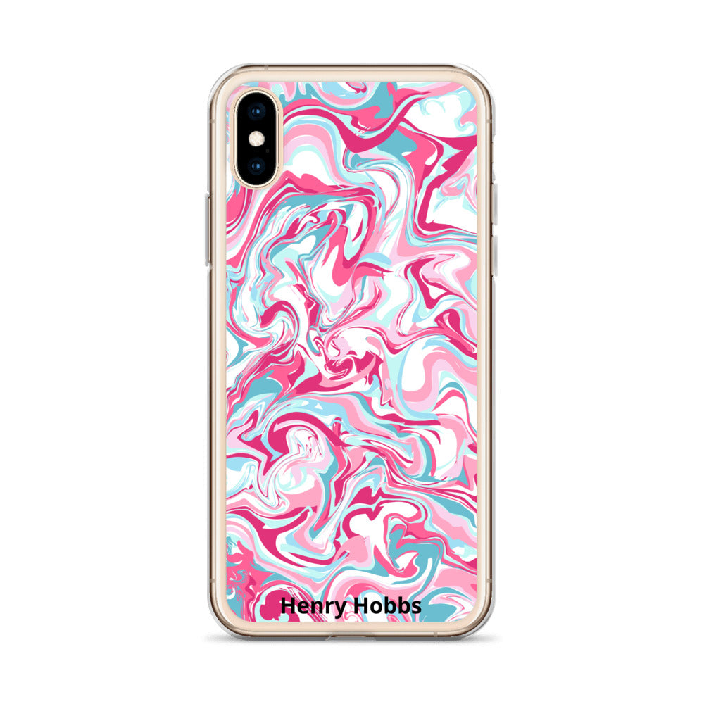 iPhone-Hülle Pink Waves