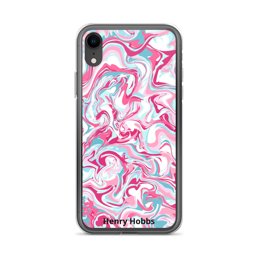 iPhone-Hülle Pink Waves