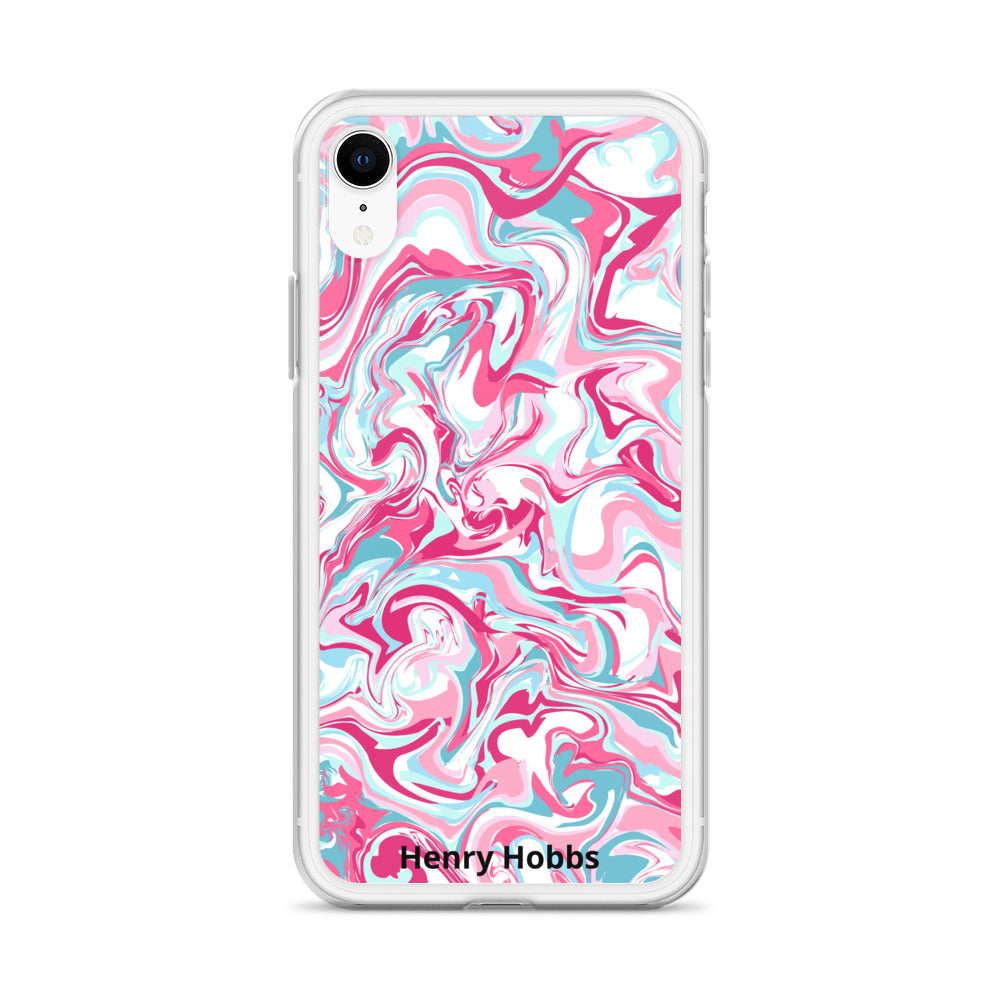 iPhone-Hülle Pink Waves