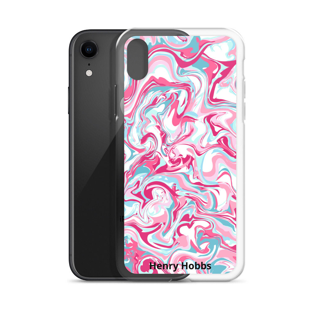 iPhone-Hülle Pink Waves