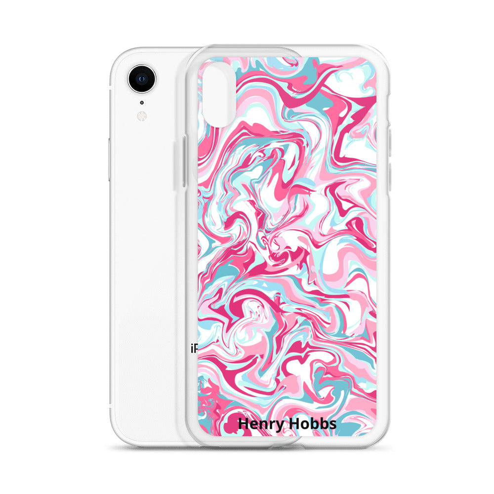 iPhone-Hülle Pink Waves