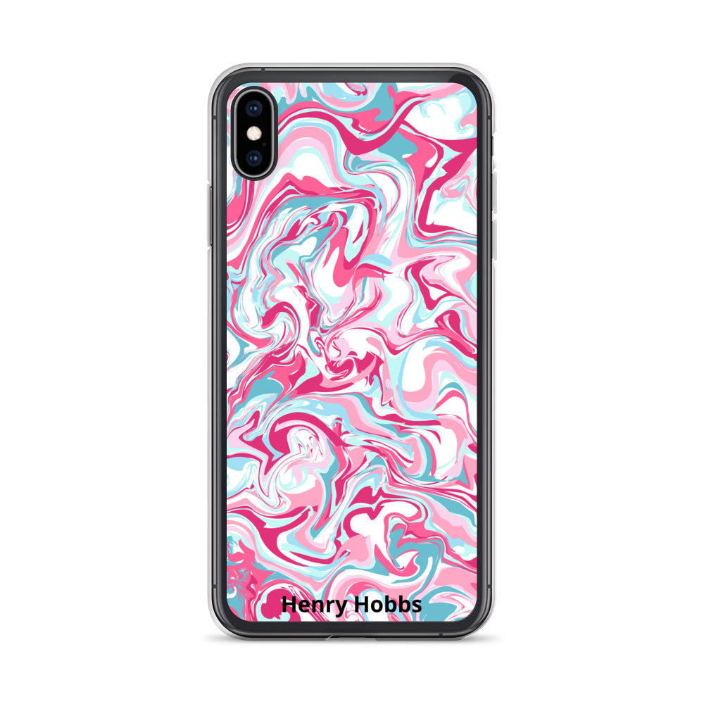 iPhone-Hülle Pink Waves
