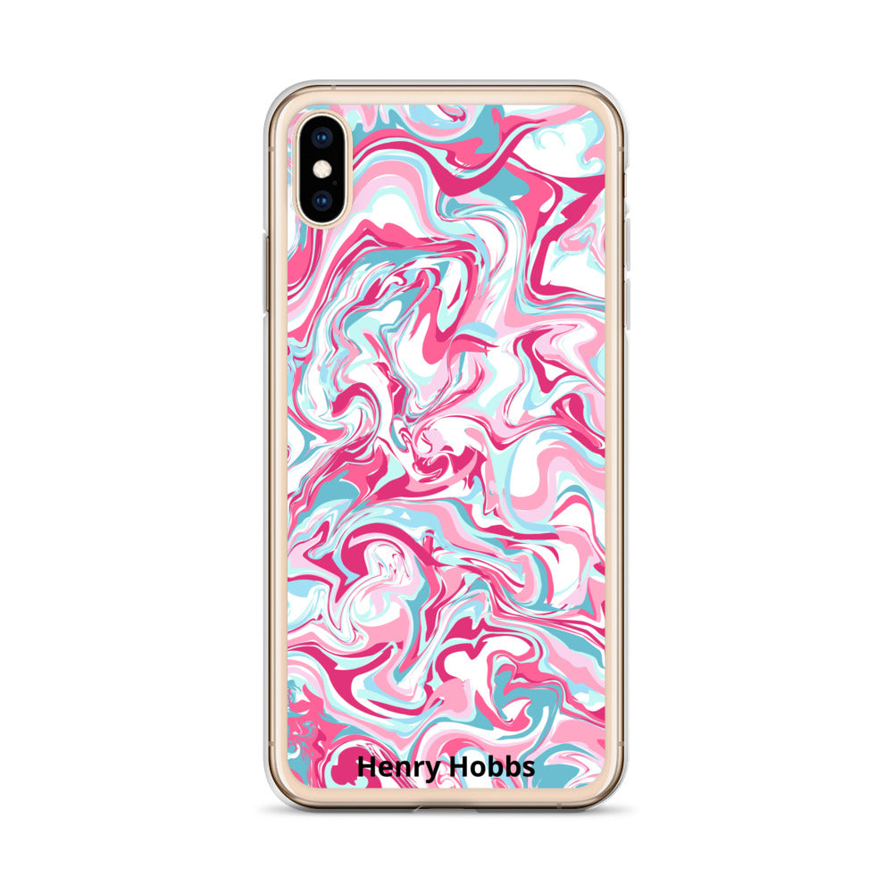 iPhone-Hülle Pink Waves
