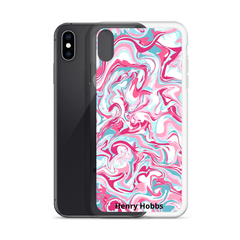 iPhone-Hülle Pink Waves