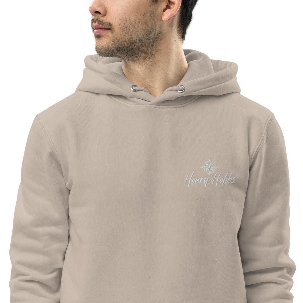 Umweltfreundlicher Stick Logo Kapuzenpullover