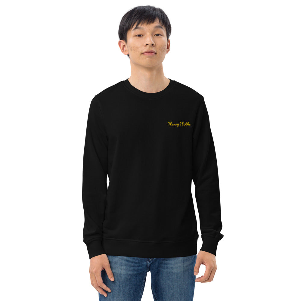Bio-Pullover Stick Logo