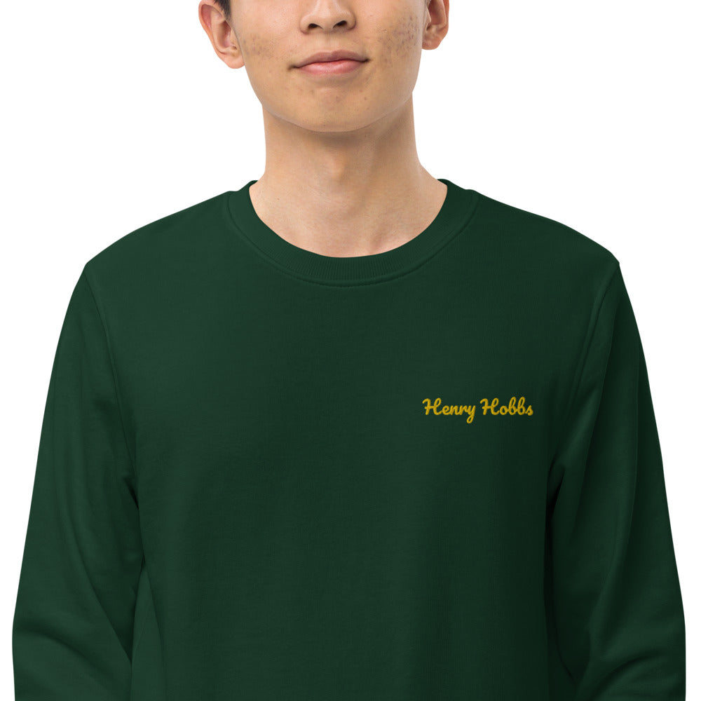 Bio-Pullover Stick Logo