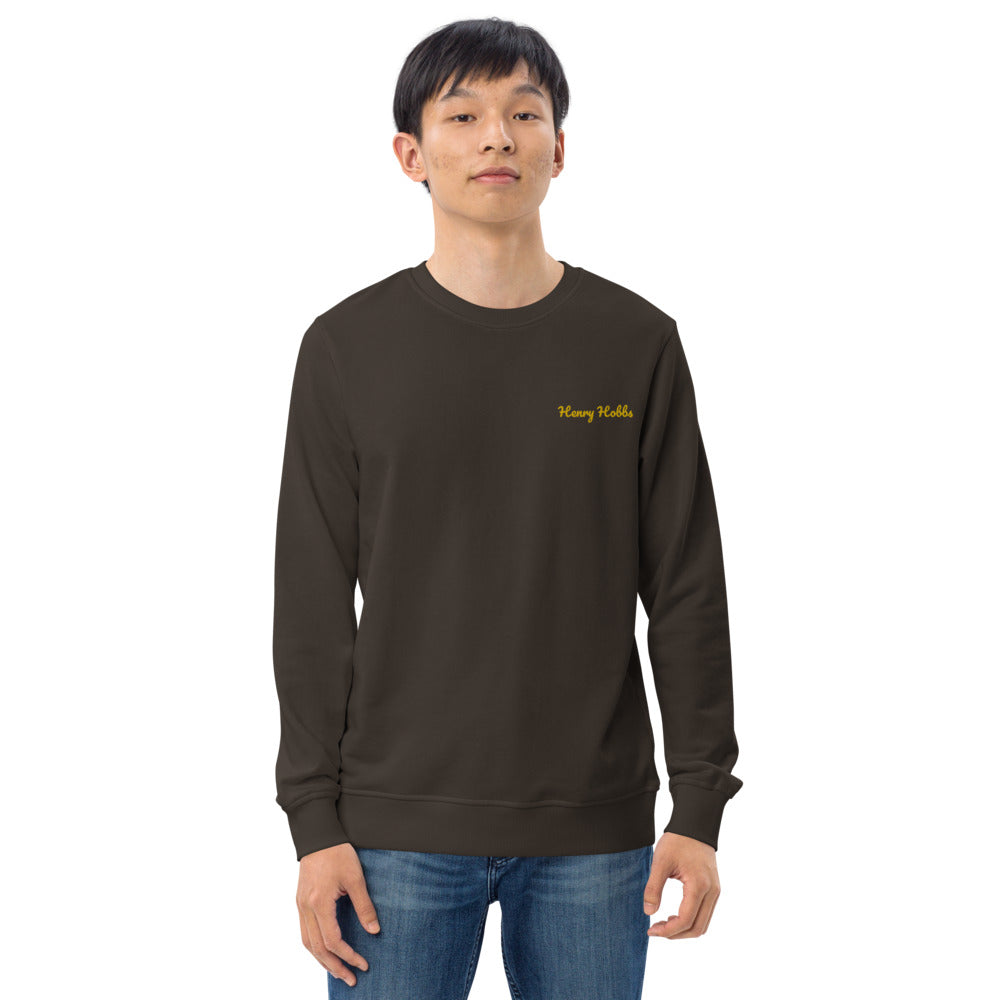 Bio-Pullover Stick Logo