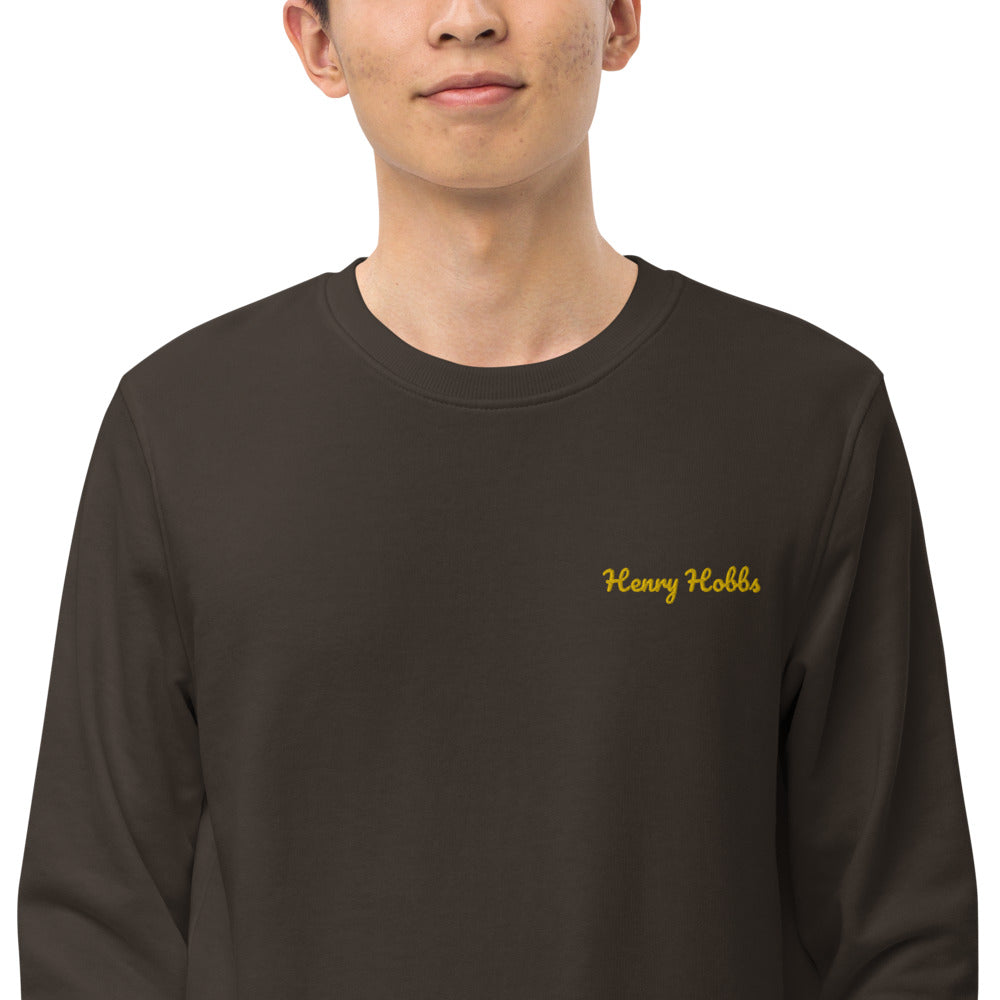 Bio-Pullover Stick Logo