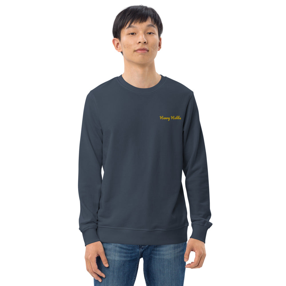Bio-Pullover Stick Logo