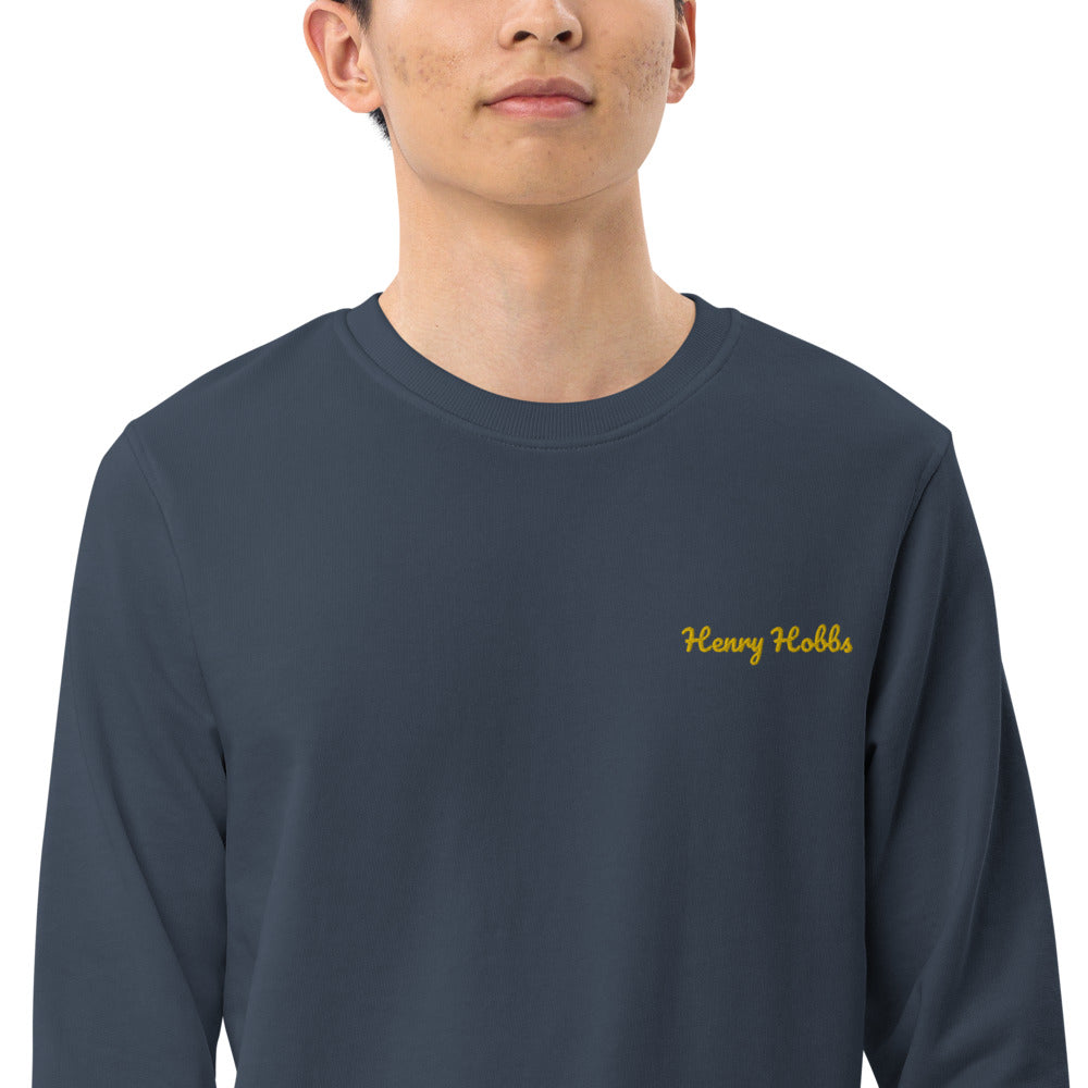 Bio-Pullover Stick Logo