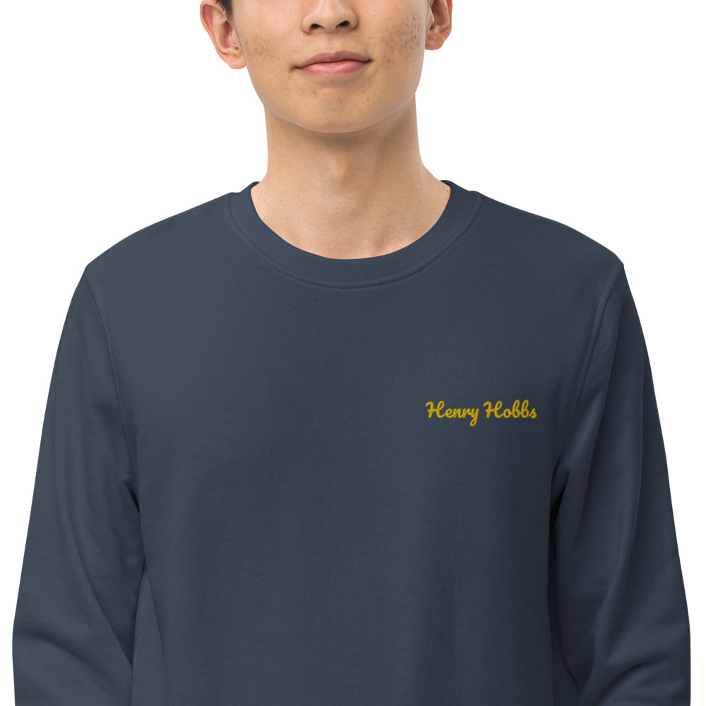 Bio-Pullover Stick Logo