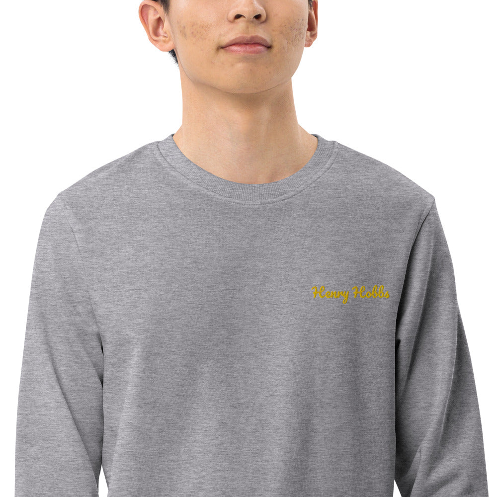Bio-Pullover Stick Logo