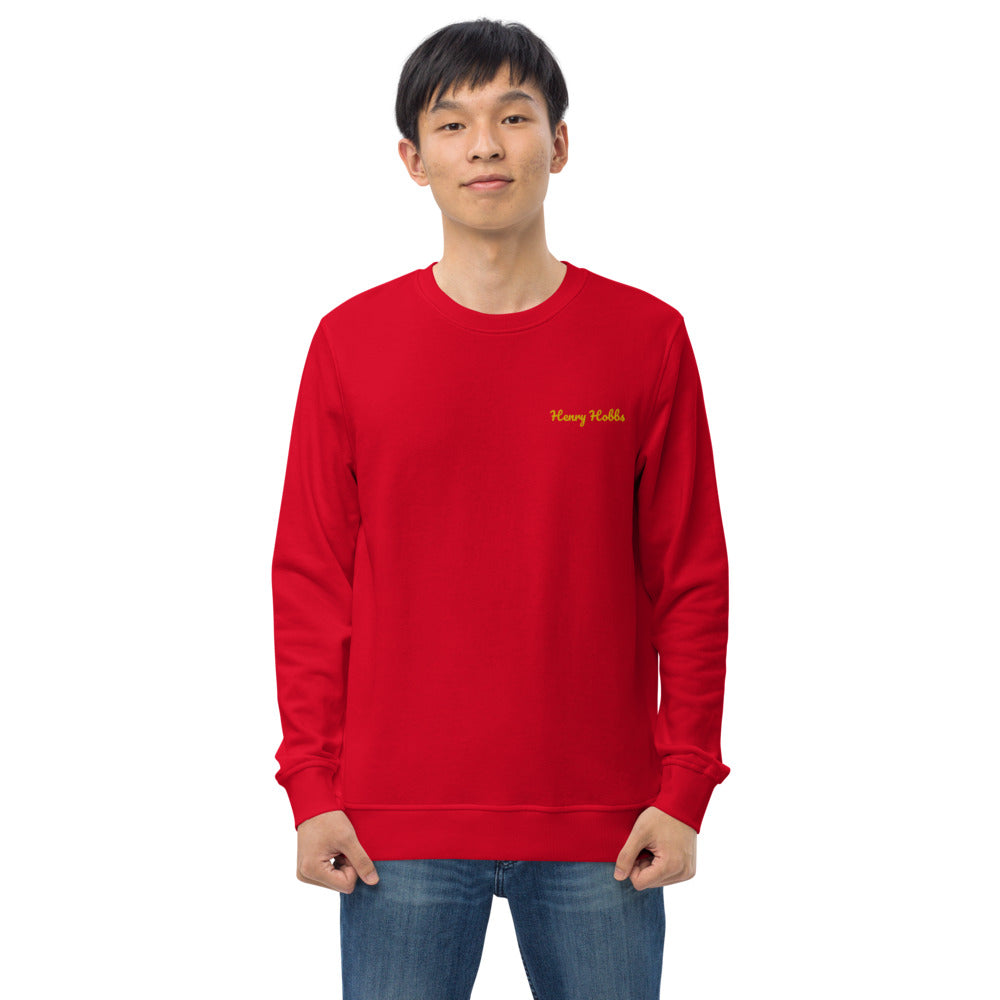 Bio-Pullover Stick Logo
