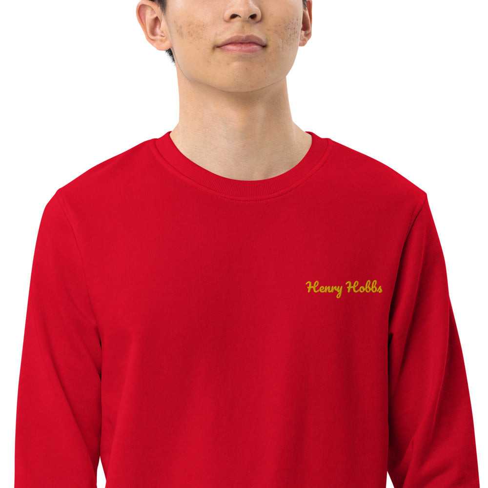 Bio-Pullover Stick Logo