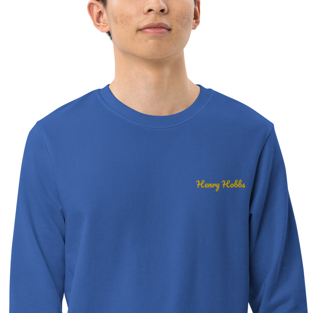 Bio-Pullover Stick Logo