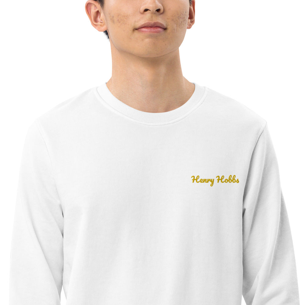 Bio-Pullover Stick Logo